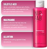 Nip+Fab Salicylic Fix Gel Cleanser 145ml Purifying Exfoliating Face Wash view 4