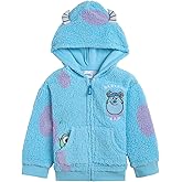 Disney Winnie the Pooh Mickey Mouse Nightmare Before Christmas Lilo & Stitch Monsters Inc. Zip Up Hoodie Newborn to Big Kid
