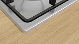 Bosch Series 2 PBP6B5K60 60cm Gas Hob 4 Burners Side Control view 3