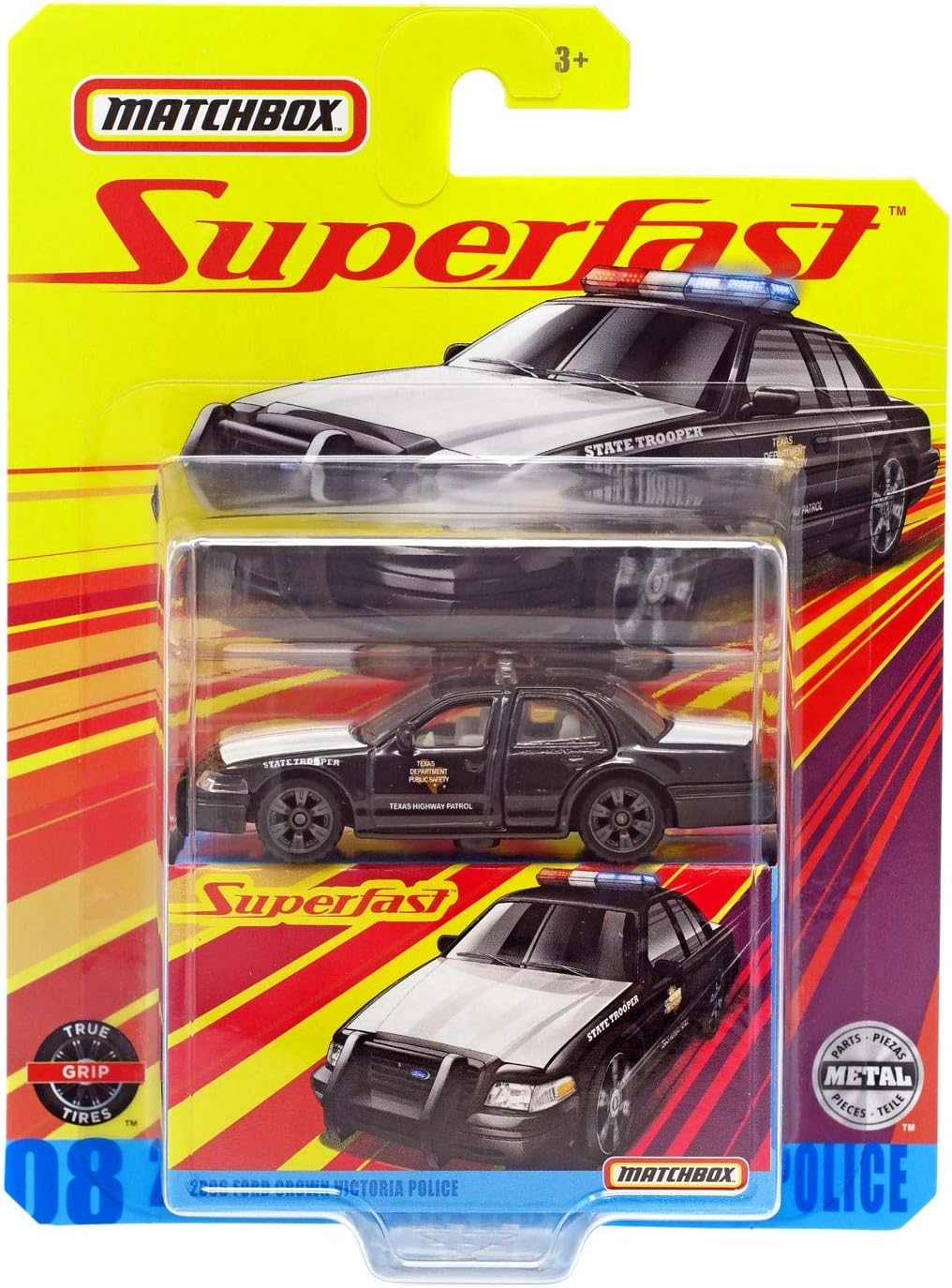 matchbox ford crown victoria police