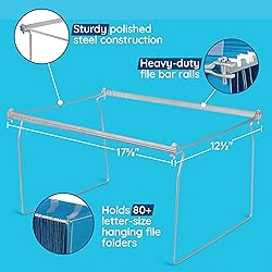 Blue Summit Hanging File Bars For File