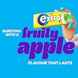 Extra Apple Flavour Sugar Free Chewing Gum 30 Pack 300 Pieces view 3