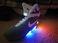 Amazon.com: Back to the Future 2 - Zapatos iluminados universales con  licencia oficial : Ropa, Zapatos y Joyería