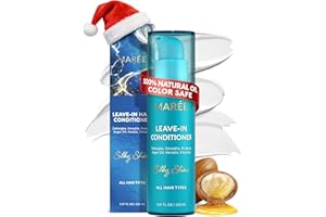 MAREE Leave-In Conditioner for Dry Damaged Hair, Leave-In Conditioner for Curly Hair, Color Treated