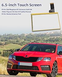 6.5" Touch Screen Digitizer Multimedia Navigation