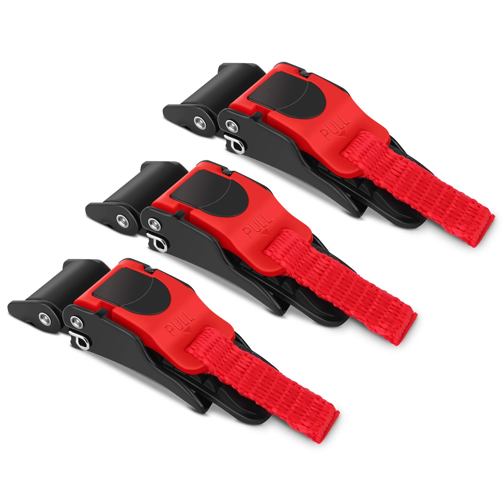 Motorcycle Helmet Buckle, 3PCS Quick Release Chin Strap Buckle Replacement, Black Red Helmet Clip for Secure and Fast Helmet Fastening