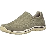 SkechersMen Expected Gomel Slip-On Loafer , Grey , 47.5 EU