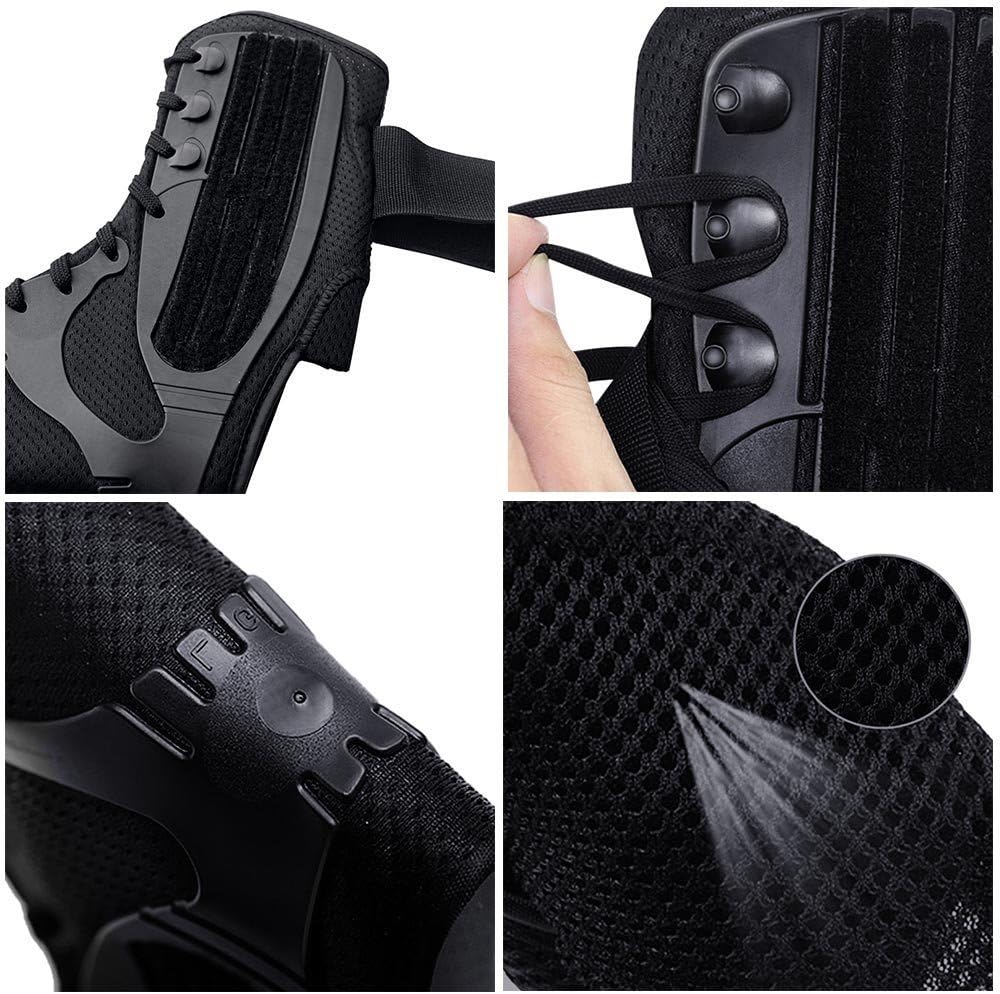 Kuangmi Ankle Brace Stabilizers Adjustable Ankle Support for Sports Protect Sprained Ankle, Ligament Damage, Injury Recovery (X-Large) - Image 3