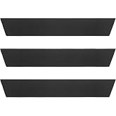 Silipull 3 Pcs Guard Strap for Wrist Elbow and Leg Guards Adjustable Black | 12.25 x 2" Catcher Shin Guard Straps, for Desired Guard Compression Leg Guard Replacement Strap for Baseball Softball Player