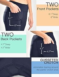 Safort Women 28" 30" 32" 34" Inseam Regular Tall
