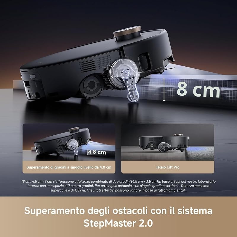Z60 Ultra Roller Complete Robot Aspirapolvere, Nero