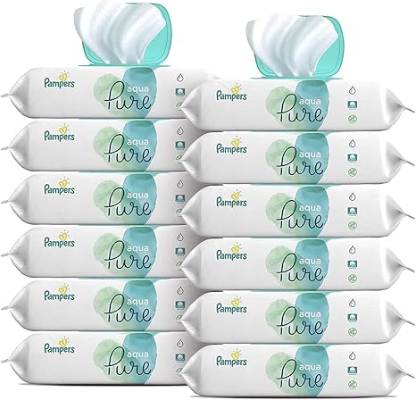 pampers pure sensitive wipes