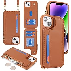 Cavor for iPhone 14 Plus Wallet Case with Card