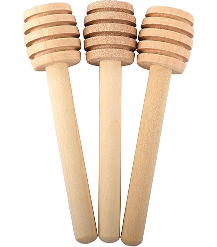 Handmade Olve Wood Honey Dpper, Honey Spoon, Wooden Honey Spoon