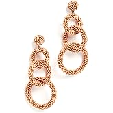 Deepa Gurnani Women's Deepa by Deepa Gurnani Ember Earrings, Dusty Pink, One Size