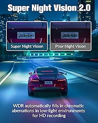 Dash Cam Front and Rear, 4K/2.5K Full UHD Dash Cam