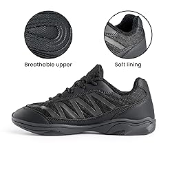 TAILORIA Cheer Shoes Girls-White & Black
