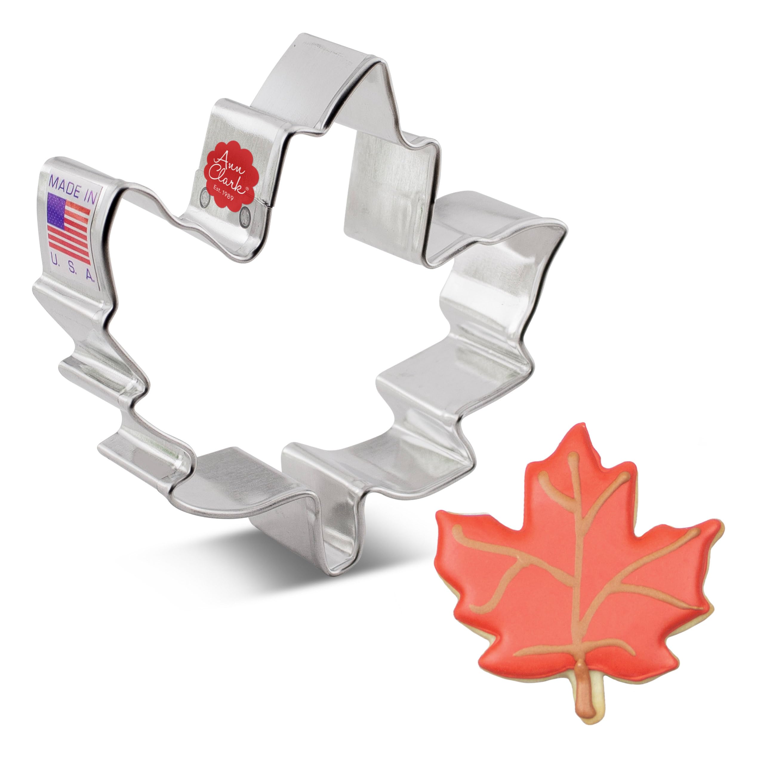 Ann Clark Maple Leaf Cookie Cutter, 7.6 cm