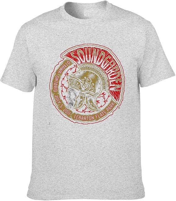 Amazon Co Jp ｔシャツ メンズ 半袖 Soundgarden プリント おしゃれ ブラック 服 ファッション小物