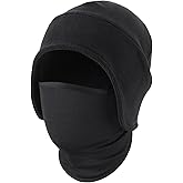 Home Prefer Men's Winter Hat Fleece Beanie with Face Cover, 2 in 1 Beanie Hat for Men Women