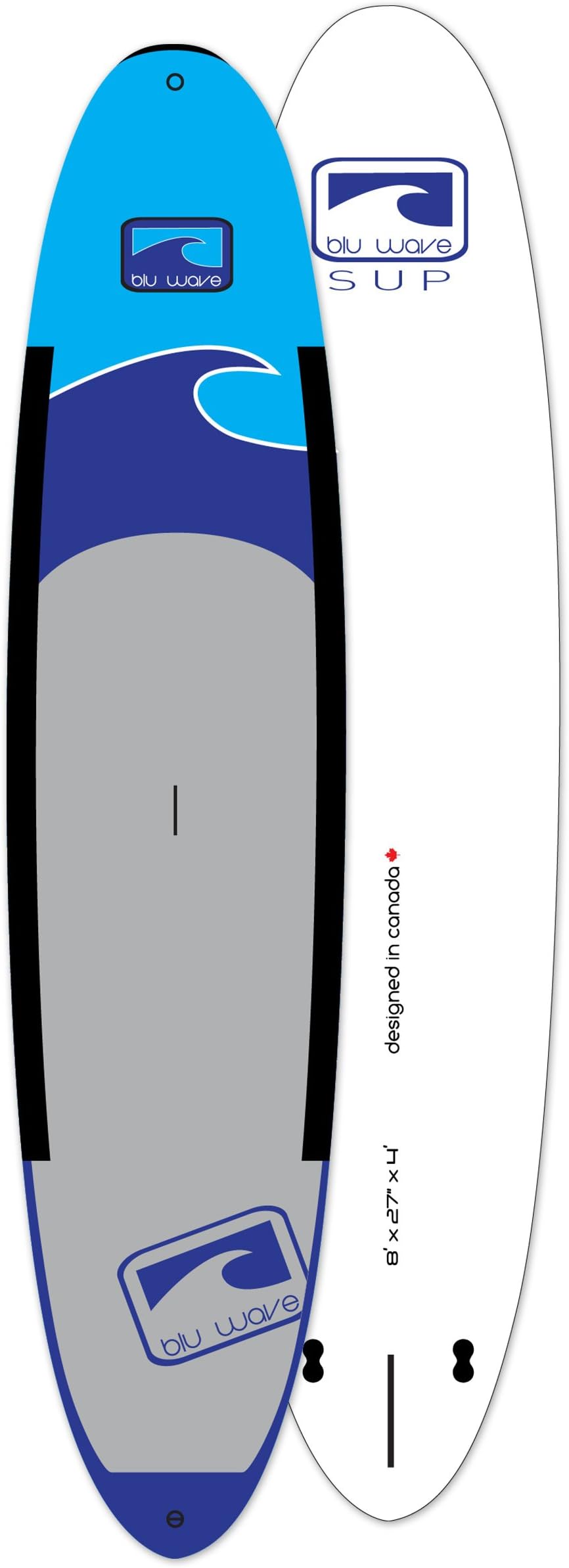 Blu Wave Mini Rider 8' Children's Soft Top Stand up Paddle SUP Board [8ft]