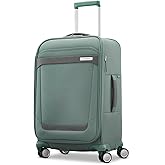 Samsonite Elevation Plus 22-Inch Carry-On - Expandable Softside Spinner Luggage - Cypress Green