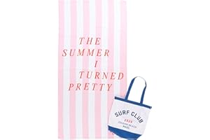 Jay Franco Beach Towel and Tote Bag Set - 16" x 14.5" Canvas Shoulder Handbag with 28" x 58" Super Soft Absorbent Bath Towel