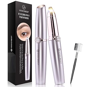 Amazon Com Eyebrow Hair Remover Vogcrest Electric Painless