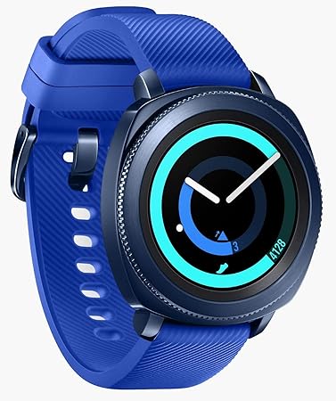 Samsung Gear Sport SM-R600 Smartwatch Reloj Inteligente para Android e iOS, Azul [Versión Internacional]
