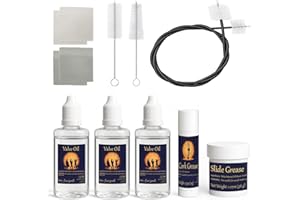 12pc Trumpet Cleaning Kit, Powerful Clean and Restores Smooth Valve Action, Maintain Trumpet and Sound Quality, Includes Trum