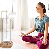 Vamotto Incense Holder with Glass Ash Catcher for Yoga & Relaxation view 5