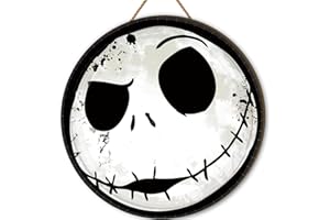 YARCOOLY Halloween Decorations Wooden Door Sign Door Decor Wreath Halloween Decorations and Supplies for Home Party