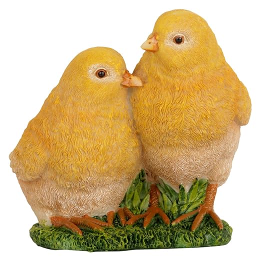 Wonderland Double chick for garden decor / decoration, home decorative item, table top, gift, gifting, balcony decor