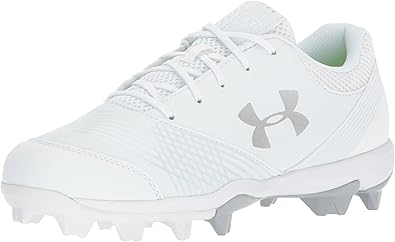all white softball cleats