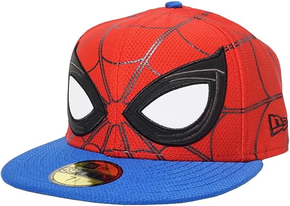 Amazon New Era ニューエラ キャップ メンズ ストリート ブランド 平つば スパイダーマンコラボ グッズ B系 ストリート系 ファッション 大きいサイズ レッド 7 3 8 Nwct1275 キャップ 通販