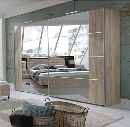 Germanicatm Dirano Bedroom Furniture 225cm Sliding 2 Door