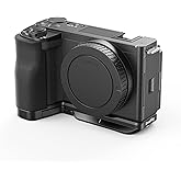 SmallRig ZV-E10 II L-Shape Plate with Silicone Handle, Handgrip for Sony ZV-E10 II, Built-in Quick Release Plate for Arca, 1/4"-20 Holes - 4778