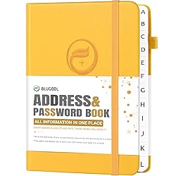 Address Book with Alphabetical Tabs, Hardcover