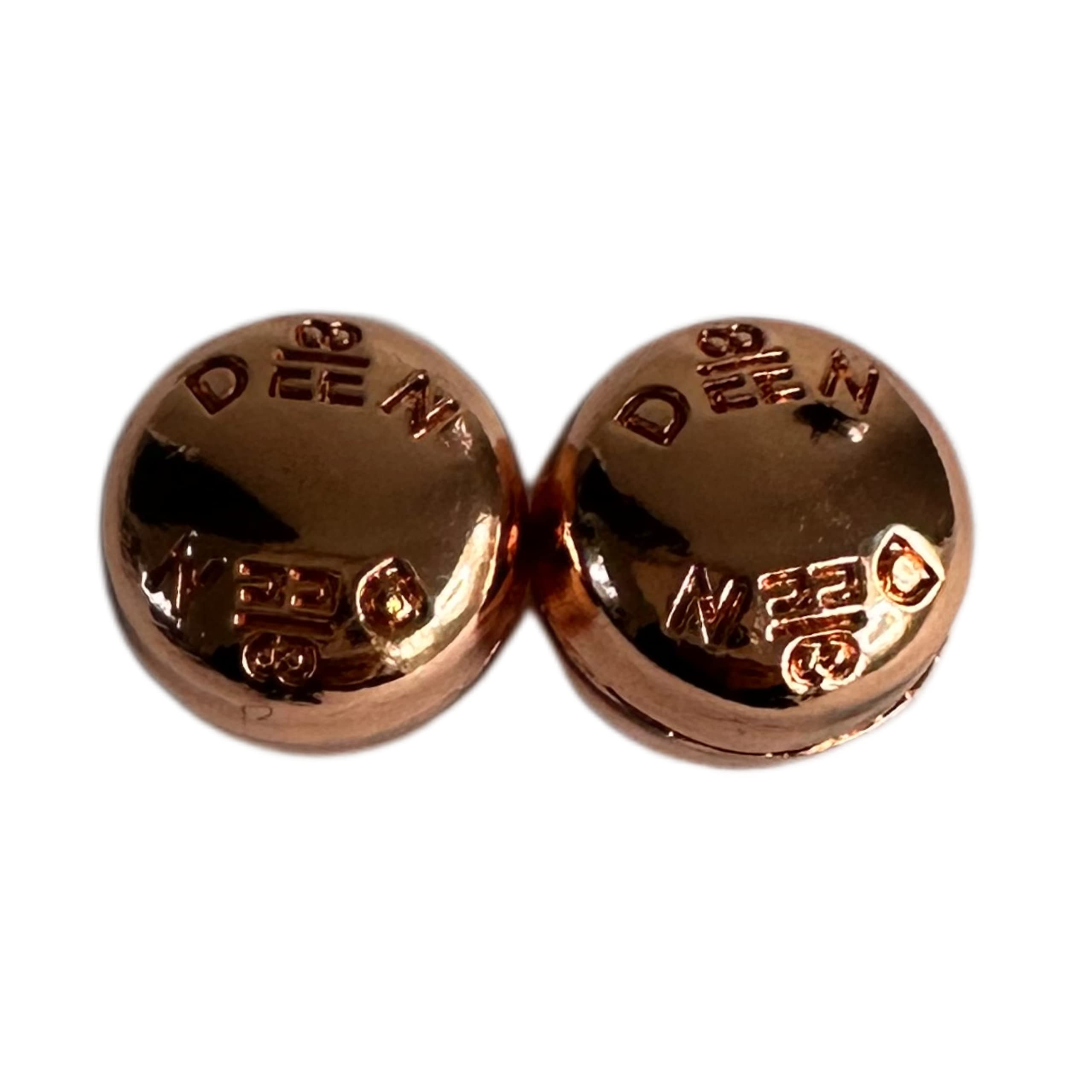 Deen Gifts Hijab Alloy Snap Brooch Magnets, Strong Metal Plating Magnetic Hijab Clip for Hijab/Muslim Scarf/Pinless Scarf, Copper