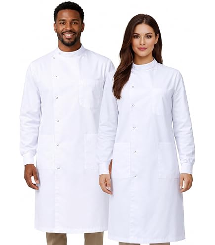 Amazon.com: Dr. James Premium Howie Style Unisex Lab Coat for Men
