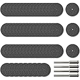 60Pcs Rotary Tool Cut Off Wheel 1-1/4 inch Reinforced Fiberglass Cut Off Wheels and 4Pcs Mandrels