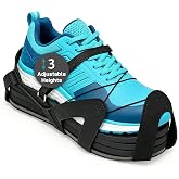 Vitelign Shoe Balancer for Walking Boot Shoe Leveler Leg Lenght Adjustments | Shoe Lift with Quick Adjust Knob, 3 Adjustable Heights, Shoe Riser for Men &amp; Women, Fits Both Left and Right, Patent Pending