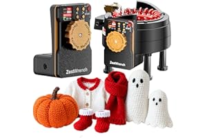 ZestWrench Electric Knitting Machine Adapter for Addi Express Knitting Machine 22, LCD Panel & Row Counter,Variable Speed Motor Accessories for Most Yarns,Flat/Circular Dual Mode Knitting