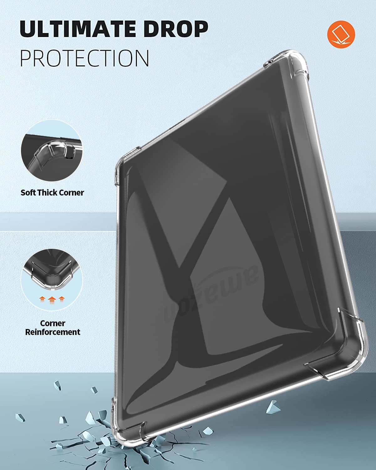 Clear Case Fit for Kindle Paperwhite (10th Generation, 2018) 6