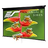 Elite Screens Manual B 110-INCH Manual Pull Down