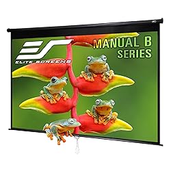 Elite Screens Manual B 110-INCH Manual Pull Down