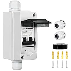 MINGSONG DC Solar Panels Disconnect Switch 32 Amp