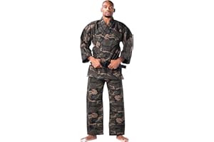 Ronin Karate Uniform Men – Rare Heavy Weight Camouflage Karate Gi