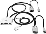 TRENDnet TK-217i 2-Port USB KVM Switch Kit VGA Audio Hot-Keys Windows Mac Linux view 6