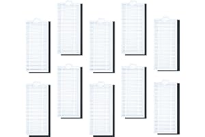 BBT BAMBOOST Filters Replacement Parts Fit for Eufy RoboVac 11S, 25C, 30, 30C, 15C, 35C, 12, 15T, 11S Plus Filters, Pack of 10